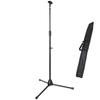 KC Straight Microphone Stand, Black, MCS-4400BK