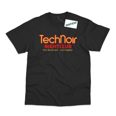 Футболка с принтом в стиле Tech Noir, вдохновленная Терминатором