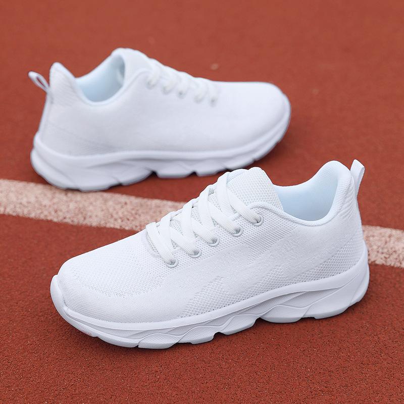 Летняя женская обувь универсальная дышащая легкая спортивная обувь для бега дышащая повседневная дорожная обувь черная рабочая обувь женская