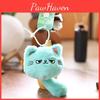 Animal Plush Cat Doll With Pp Cotton Filling For Bag Decoration And Gift