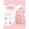 Девушка розовый школьная сумка рюкзак колледж рюкзак для подростков женщин детей женский школьный рюкзак начальная высокая сумка рюкзак подростков ребенок