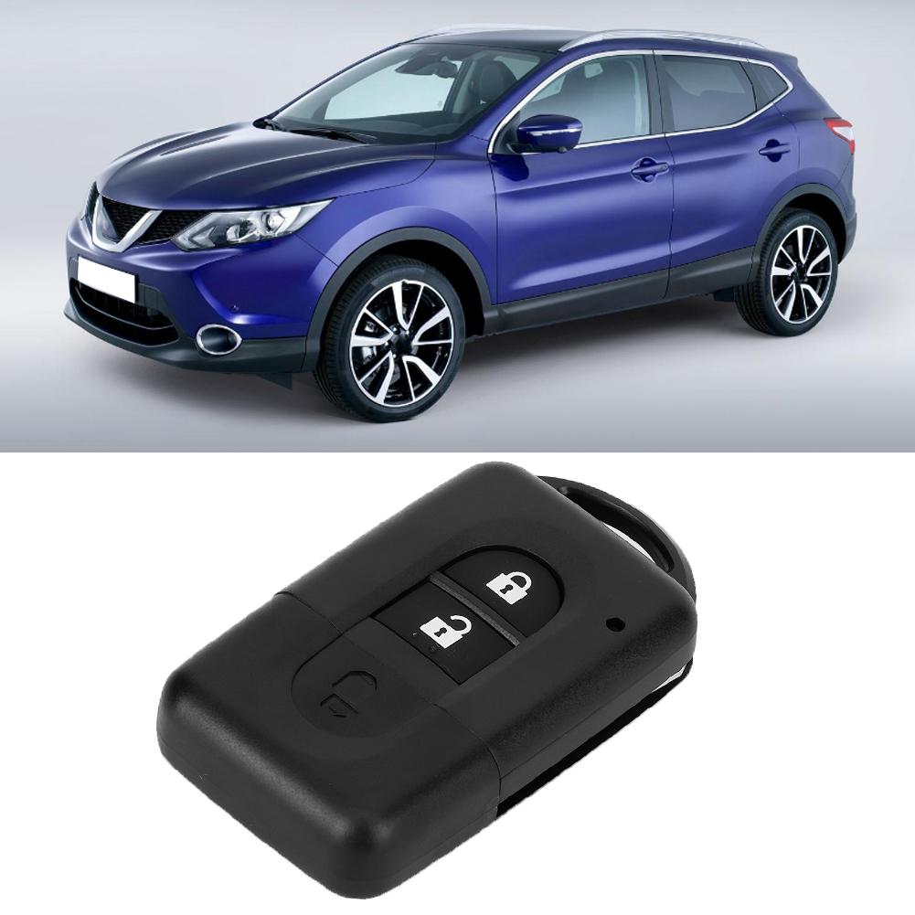 2 кнопки дистанционного ключа корпус чехол замена подходит для Nissan Qashqai X Trail