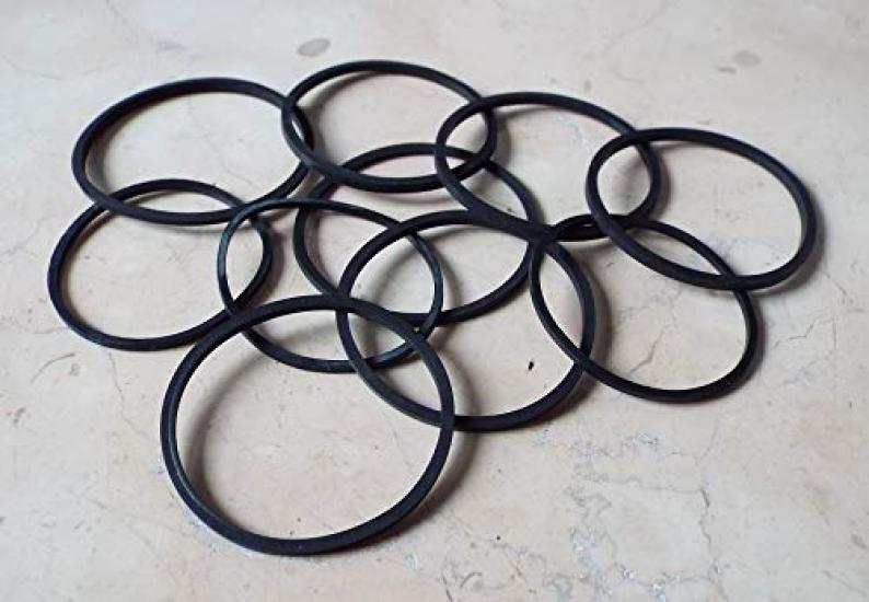 Ремонт резинового ремня диаметром приблизительно от 30 мм до 35 мм. Набор из 10 сменных ремней для DVD-дисков, кассетных магнитол, плееров, рекордеров. Прибл.