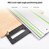 Track Saw Rail Square Guide Circular Saw Accessories Portable Universal 90-Degree Right Angle Guide Woodworking Tool