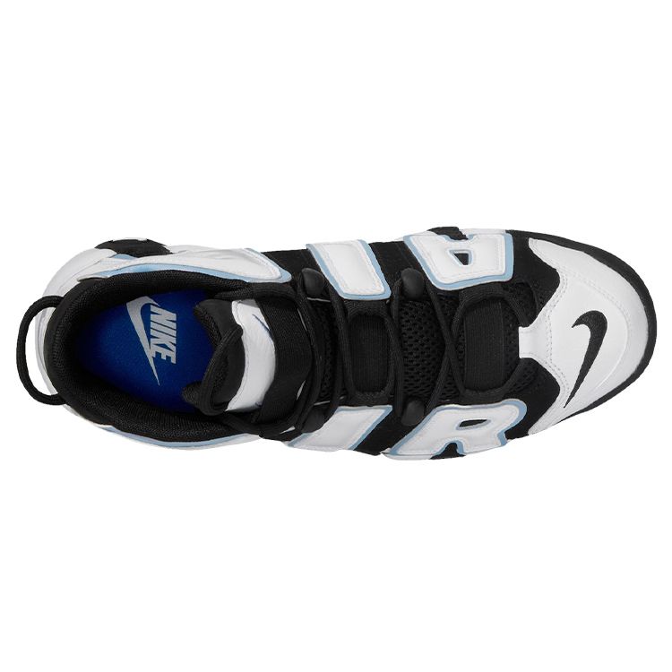 Nike Мужские кроссовки Air More Uptempo Cobalt Bliss Унисекс Черно-белые Мультиколор DV0819-001