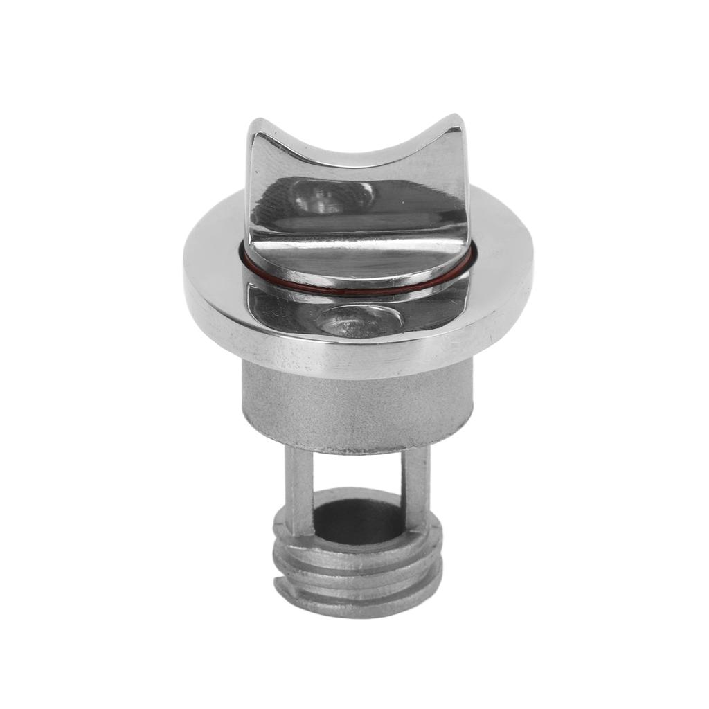 25mm 1in Drain Plug Boat Twisting Rotation Corrosion Resistance Stainless Steel Boat Plug for Boat Transoms