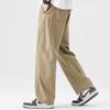 Fingercroxx Men's Pure Cotton Curved Leg Casual Pants