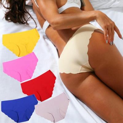Женские ультратонкие Бесшовные Трусики. Хлопок +спандекс