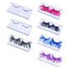 Extra Long Feather Eyelashes Feather False Lashes  Halloween False Eyelashes   Anime Cosplay