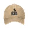 The Walking Dad Мужские Женские Бейсболки Лучший Папа Папочка День Отца Смешной Подарок Выстиранные Кепки Классическая Уличная Дорожная Кепка