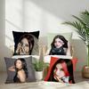 Korean Singer ITZY Yeji Pillow Case Short Plush Sofa Decorative Gift Home Double-sided Printing Cushion