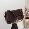 Minimalist Fashion Velvet Shoulder Bag Autumn New Beautiful Displacement for Work Versatile Practical Crossbody Bags