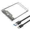USB 3.0 Корпус для жесткого диска Type C к SATA III Кейс для жесткого диска 2,5-дюймовый HDD SSD Внешний корпус Коробка для жесткого диска Внешний кейс для HDD