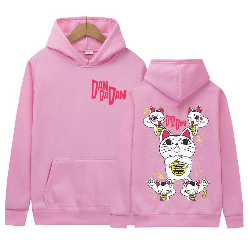 Japanese Anime Dandadan Okarun Graphic Hoody Men Women Fashion Oversized Sweatshirt Casual High Quality Fleece Hoodie Streetwear