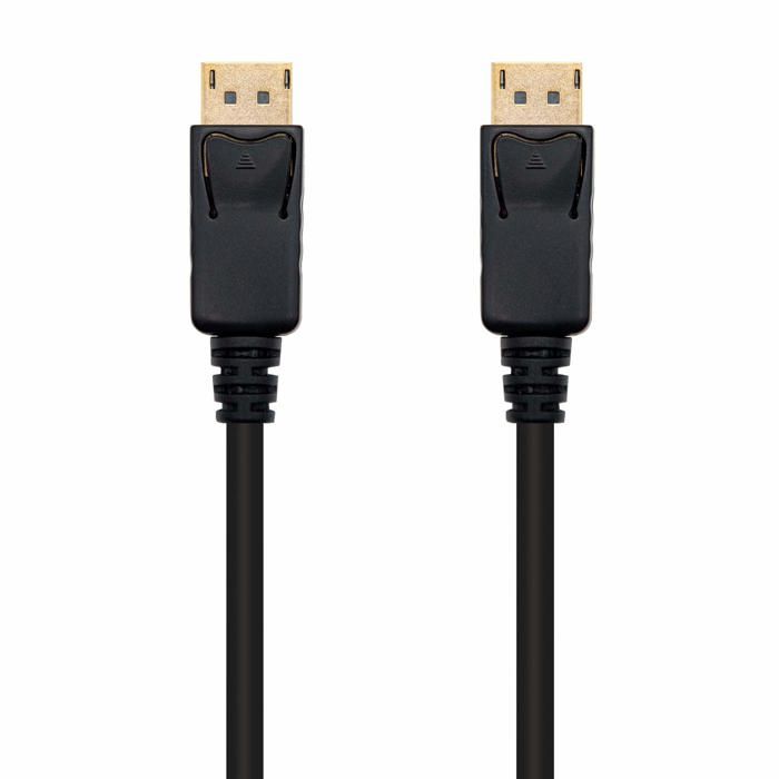 Кабель DisplayPort - Nano Cable - 1 м - Черный - Папа к папе - Совместимый с монитором - RoHS - ABS - Гарантия 2 года