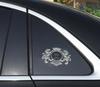 2pcs 3D Metal for Ford Car Body Window Fender side Emblem Badge Decal rear tail bumper trunk Sticker styling Accessories BW9