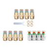 Tire Pressure Monitoring Valve Stem Caps Visual Tri-Color Alert Caps Waterproof Tire Pressure Gauge Replacement Caps for Cars Trucks SUVs