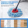 Mop Head Replacement for Vileda/for O-Cedar EasyWring RinseClean Microfiber Spin Mop Refill 11cm Diameter Machine Washable Mop Head