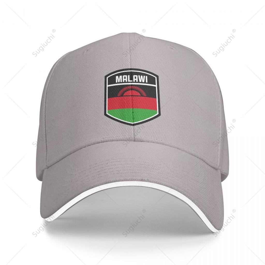Multifunction Malawi Flag Shield Sandwich Baseball Cap Unisex Sports Casual Caps Golf Hat Fishing Outdoors