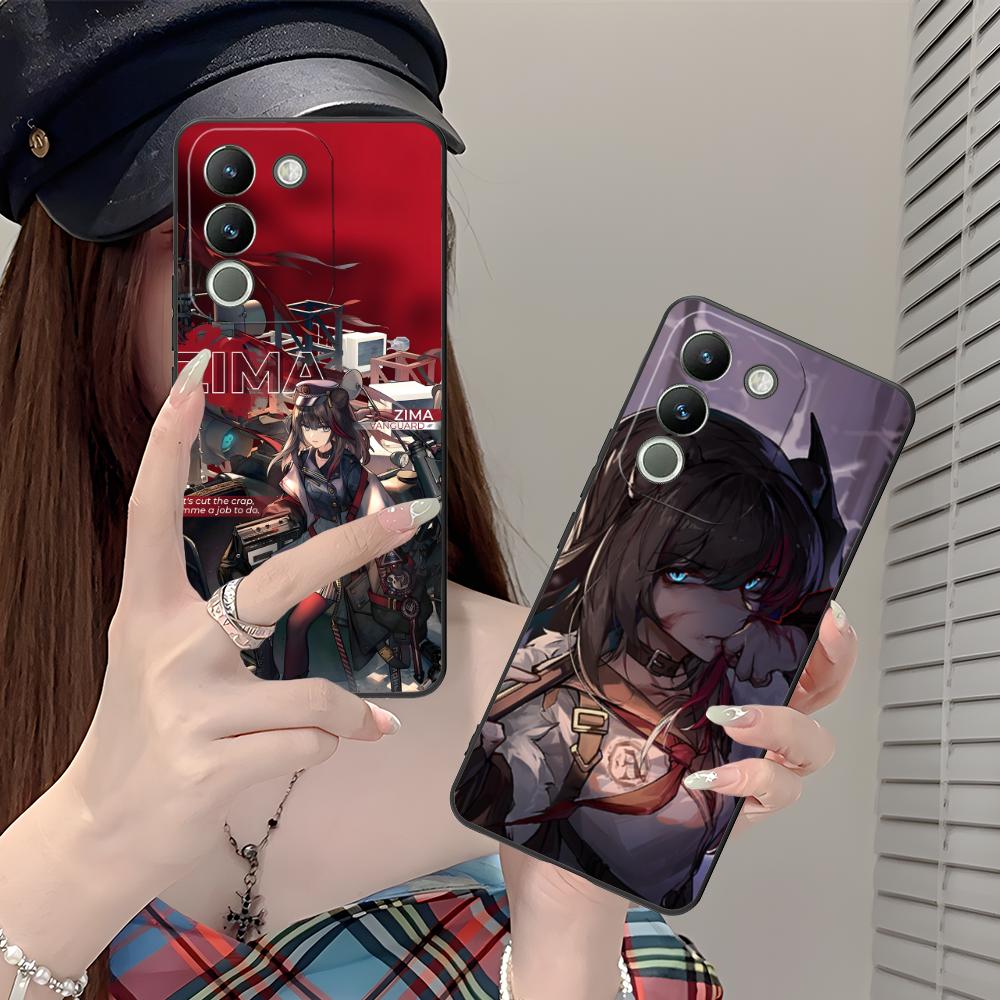 Чехол для мобильного телефона Arknights Zima из матового ТПУ для VIVO V60 V50 V40 V30 V29 V27 V25 V23 Pro Lite 5G с цветной печатью
