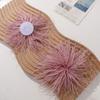 Fluffy Ostrich Feather Applique Handmade Feather Corsage Luxury Feather Pin  DIY Handmade Accessory