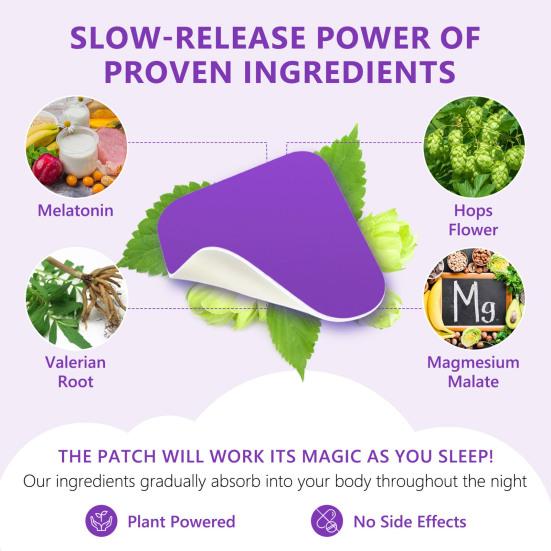 30/60 шт. пластыри для сна натуральные растения быстродействующие пластыри для улучшения сна портативные дорожные для мужчин и женщин тело