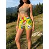 Women S Stretchy High Waisted Sports Running Cycling Shorts