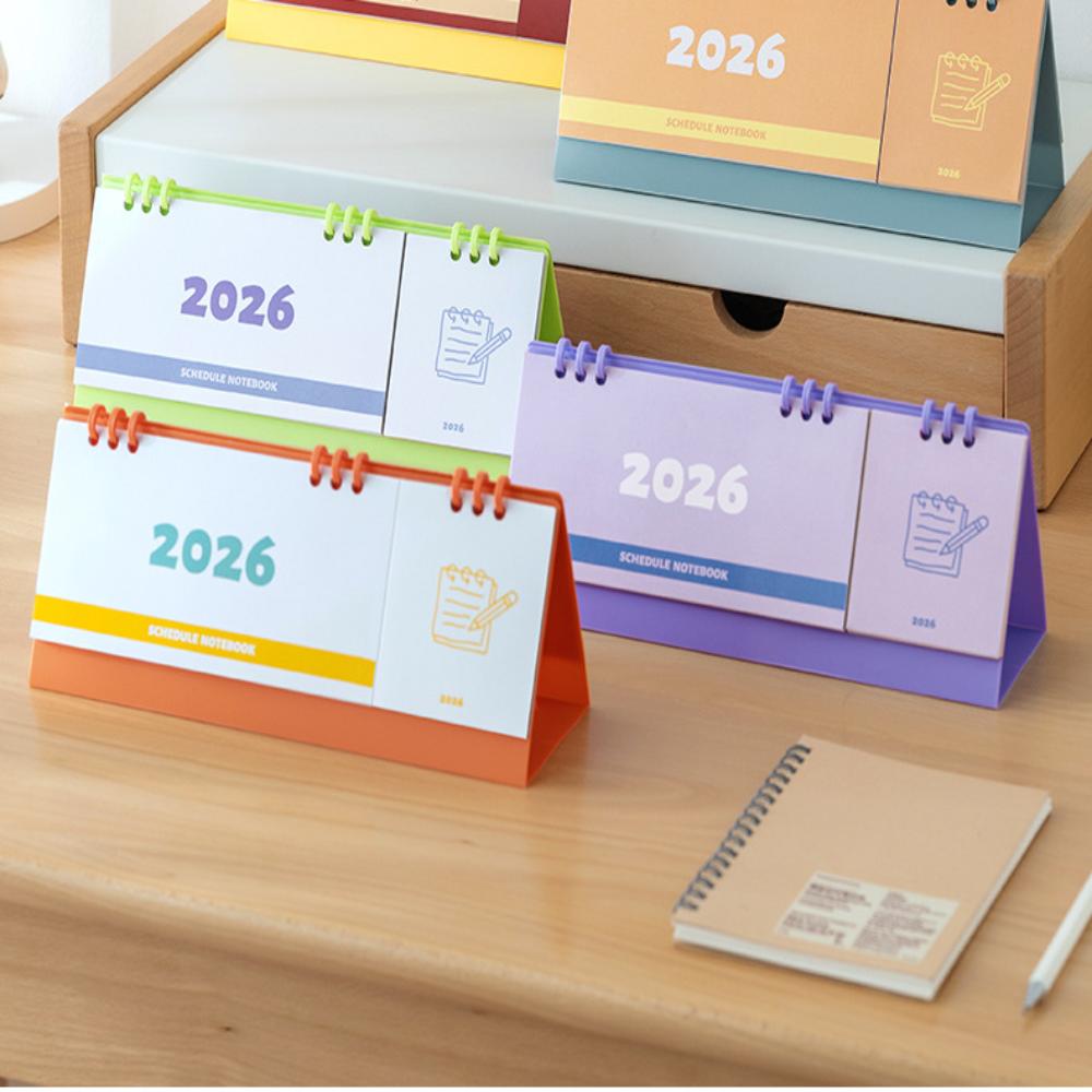 Mini Desk Calendar Desktop 2026 Desk Calendar Desk Calendar Ins For Dorm Room Home Decor Study Space