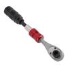 Ratchet Wrench Set Multifunctional Socket Non Slip Handle Screwdriver Bit Tire Pry Bar Combo Tool