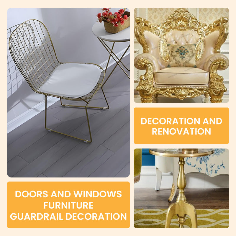 Золотая краска на водной основе для искусства, живописи, рукоделия. Супер яркая блестящая краска с золотым серебром. Золотая краска на водной основе, не выцветает.