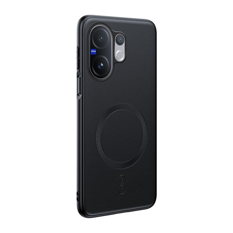 Для Vivo V60 5G Чехол Магнитная Кожаная Защитная Крышка Для Vivo V60 5G Защита от Отпечатков Пальцев Нескользящий ПК+ТПУ