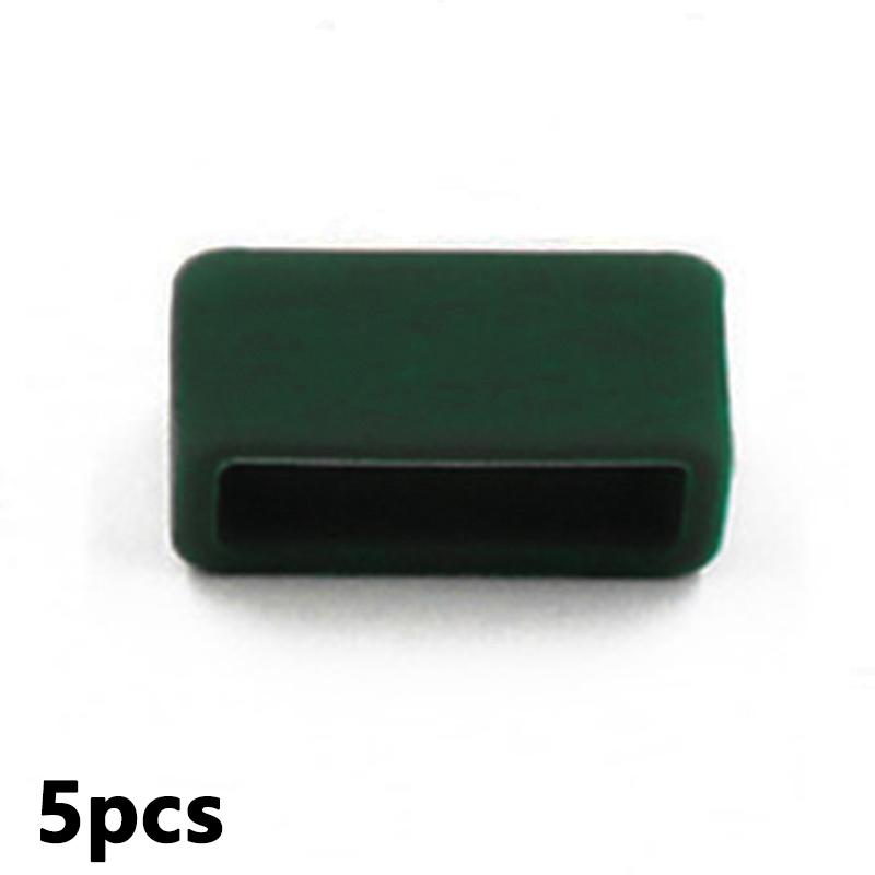 5 шт., пряжка, силиконовый ободок, ремешки для часов, фиксирующая пряжка, активное кольцо, ремешок, петля, аксессуары для часов