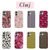 Роскошный чехол Clmj Offline для iPhone 17 17e 16e 16 15 14 13 12 11 X XS XR XSMAX 8 Air Pro Max Plus Двухслойная задняя крышка