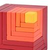 Деревянные строительные блоки, развивающие кубики Монтессори, игрушка-головоломка для развития мозга