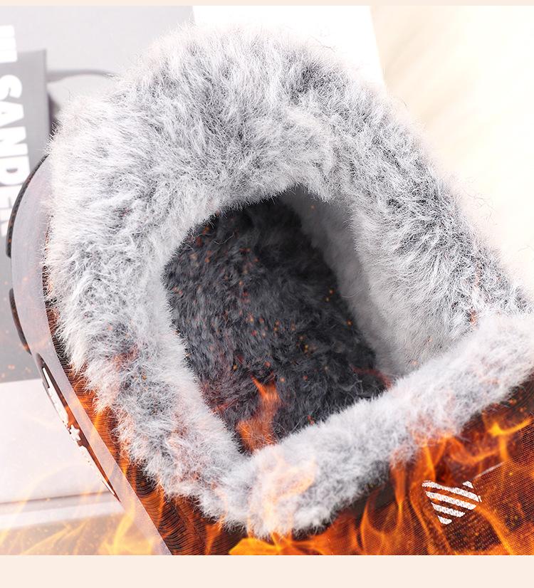 2024 Winter Cotton Shoes: Non-Slip, Warm & Comfortable for Men and Women