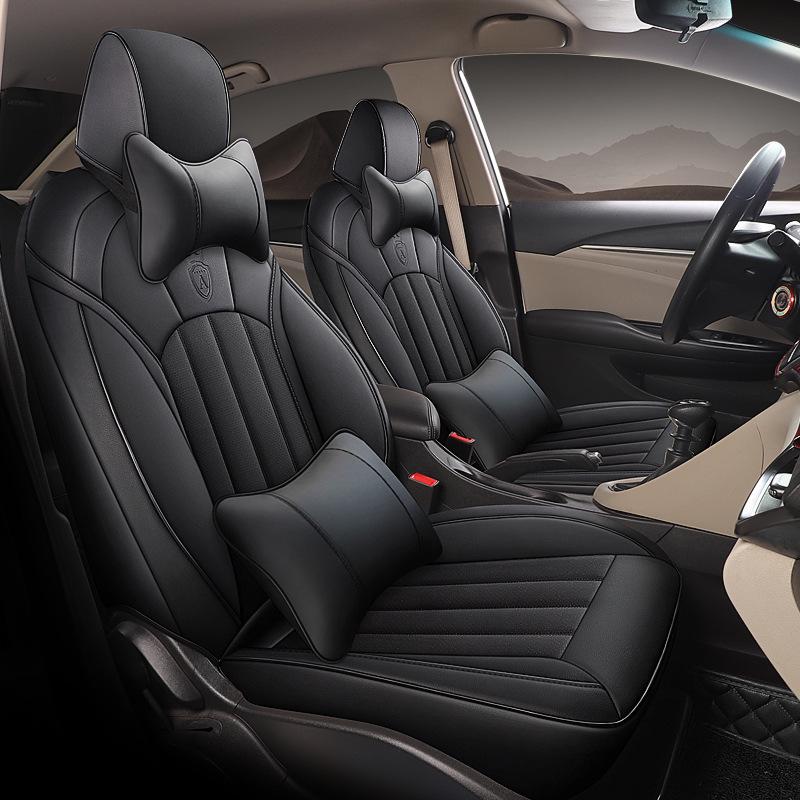 Прочная кожаная подушка сиденья для всех сезонов для Buick Verano - 5-местный, дизайн с полным охватом