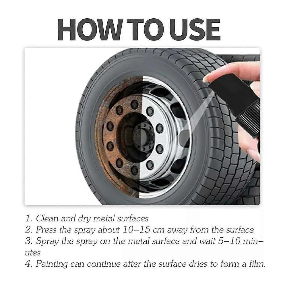 500ml Rust Remover, Heavy-Duty Metal Rust Remover