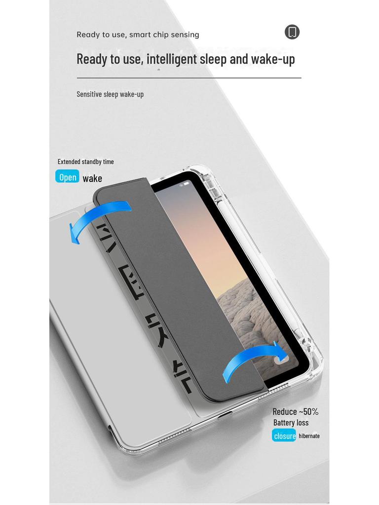 Защитный чехол, устойчивый к изгибу, для 11-дюймового Apple iPad Pro - 10.2 прозрачный акриловый чехол для планшета