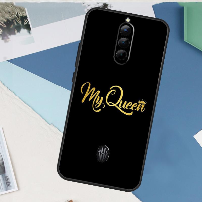 King Queen Couple Lovers Case For ZTE Nubia Red Magic 10S 11 10 9 8 8S 9S Pro Plus 6 7 6S 7S Pro 5G 6R 10 Air Cover