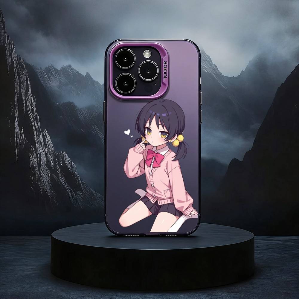 Чехол для телефона O-Oreimo-MO A-Anime для iPhone17,16,15,14,13,12,11 Plus,Pro Max Черный Конфетный серебристый чехол для телефона