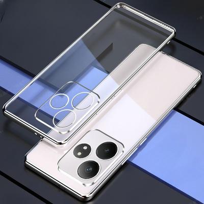 Для OPPO Realme GT Neo6 SE 6 6T гальванический чехол для телефона объектив все включено силиконовый мягкий чехол