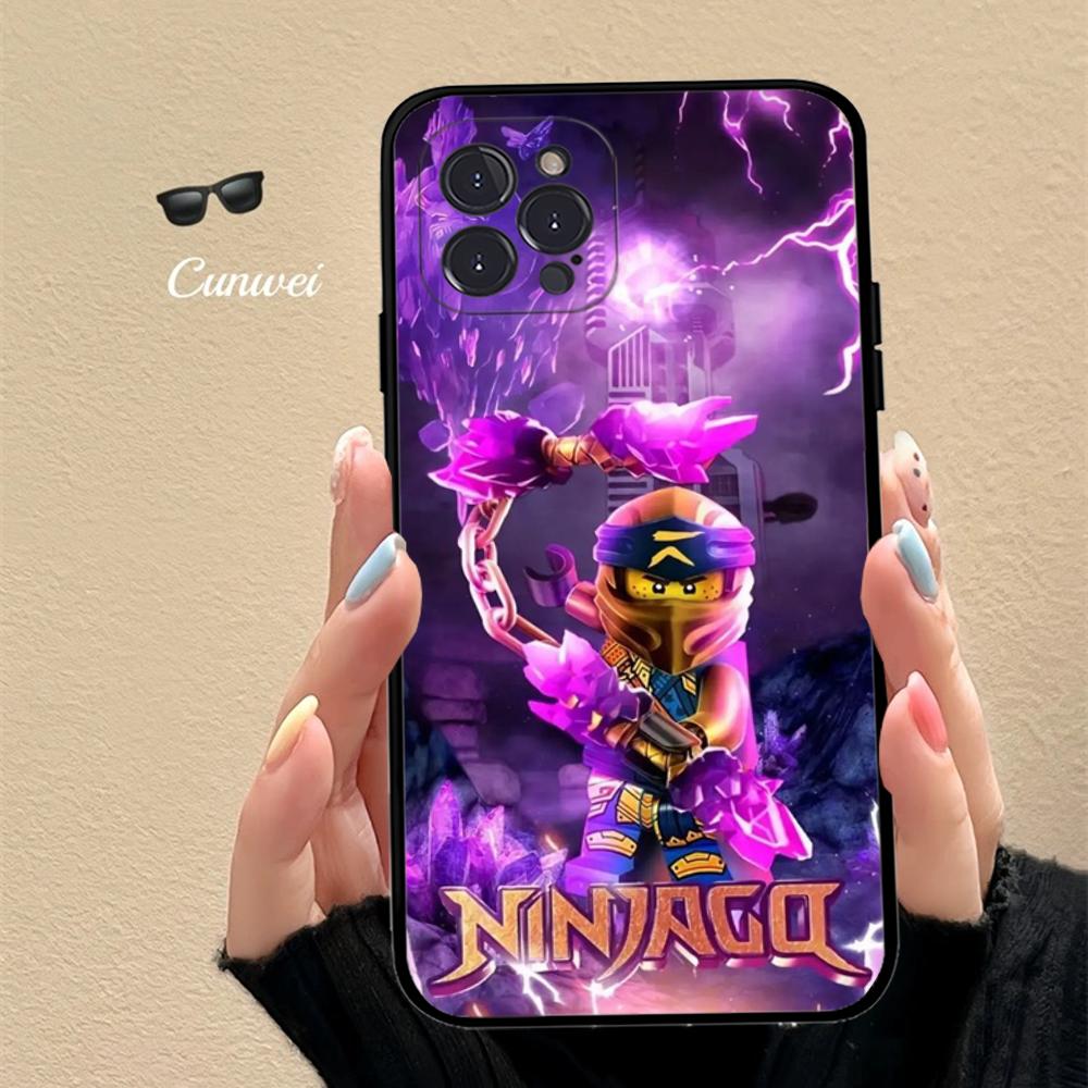 Чехол для телефона Аниме N-NinjagoS Для IPhone 16 15 14 11 12 13 Mini Pro XS Max Чехол 6 7 8 Plus X Funda Shell