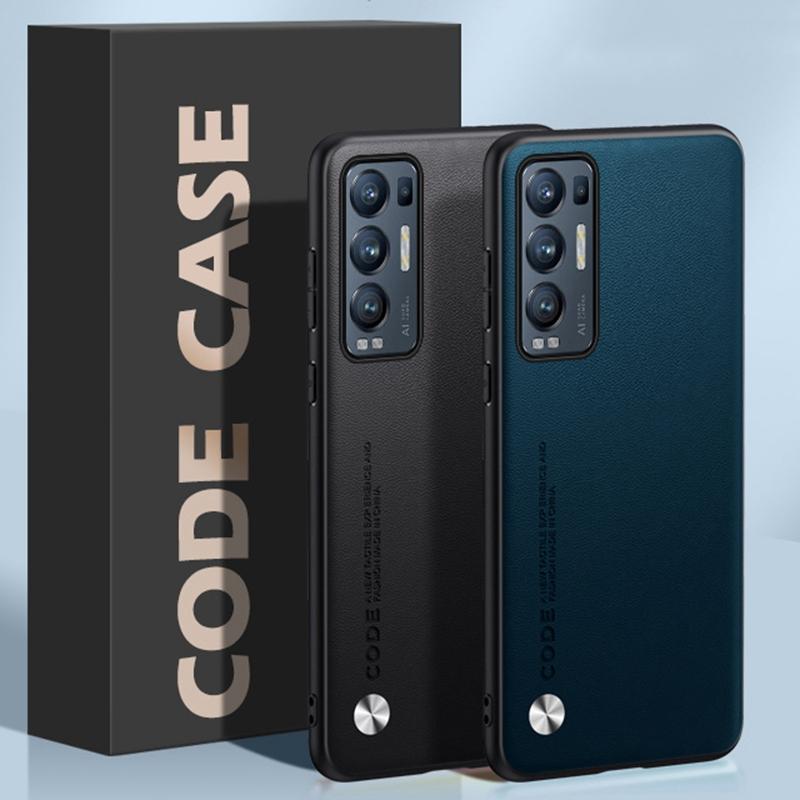 Роскошный чехол из искусственной кожи для OPPO Reno 5 Pro Plus Reno5 Pro+, задняя крышка, матовый силиконовый защитный чехол для телефона OPPO Find X3 Neo