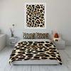 Leopard print pattern. Bedding sets Duvet cover sets Duvet covers Pillowcases(1*Duvet Cover 2*Pillowcases without duvet insert)