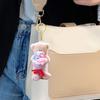 Кукольный кулон брелок Пушистый медведь Дизайн букета Плюшевый брелок Держатель для ключей от машины Подвеска Аксессуары для рюкзака