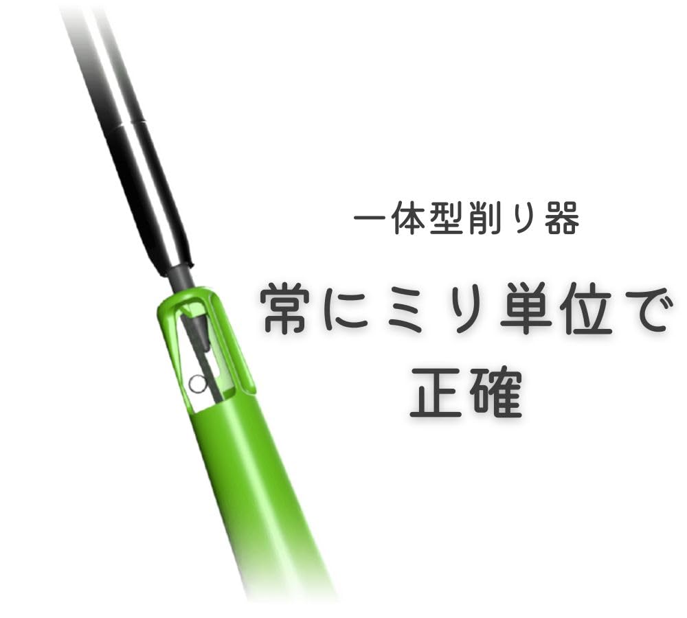 Pica Marker Architectural Mechanical Pencil Round Grid Black 2B 3030 Refill 4031 Red 2B Set 2.8mm