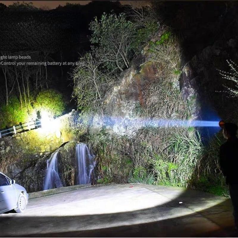 T20 супер мощный встроенный аккумулятор налобный фонарь USB перезаряжаемый светодиодный многофункциональный водонепроницаемый фонарик фонарик для отдыха на природе