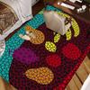 Yayoi Kusama Hallway Carpet Non-Slip Laundry Room Mat Laundry Decor Balcony Child Living Room Toilet Rug