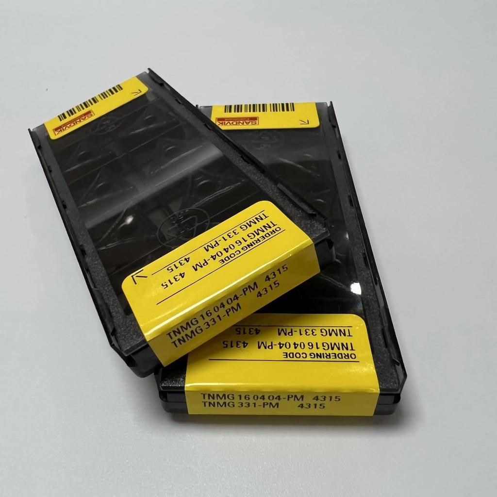 Original Sandvik / TNMG160404-PM 4315 CNC Lathe Carbide Blade 10 PCS