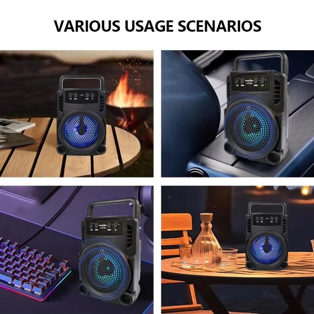 Loud Volume Wireless Speaker High-Quality Sound Portable Speaker Bluetooth Speaker Home Karaoke